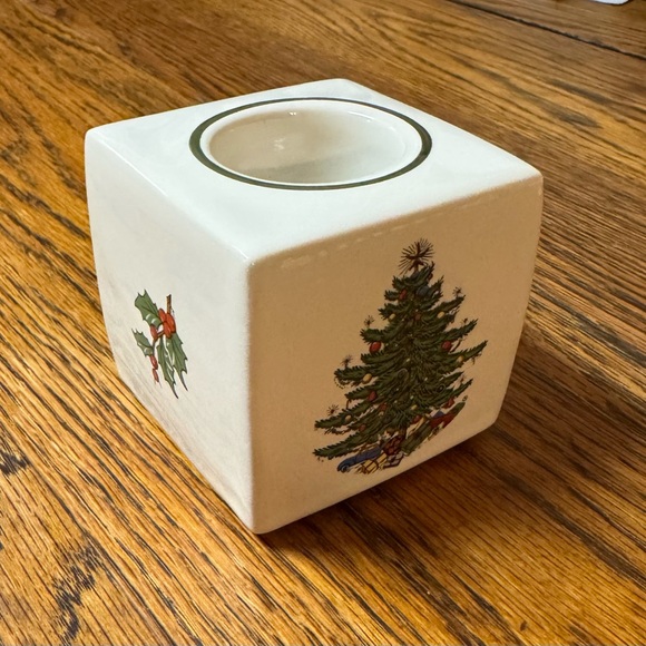 Cuthbertson Original Christmas Tree Votive Candle Holder Vintage   Never Used - Picture 9 of 9